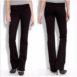Joe’s Muse Tate Boot Cut Jeans Black Size 25